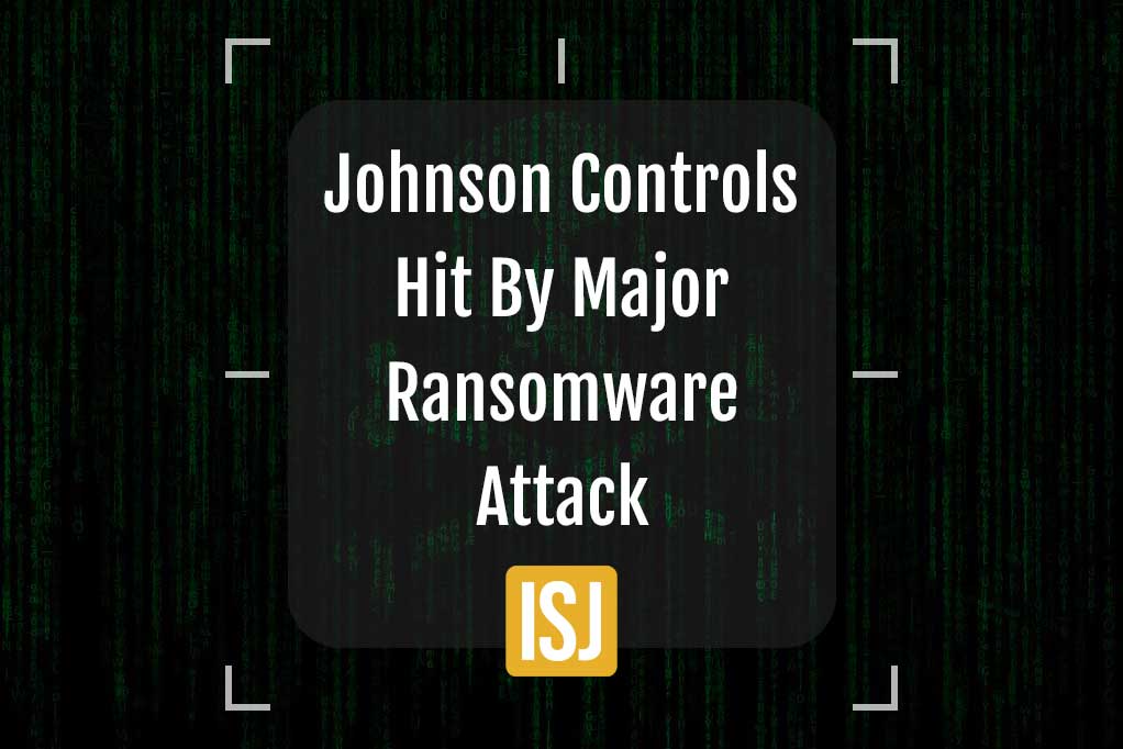 Johnson Controls Ransomware Attack