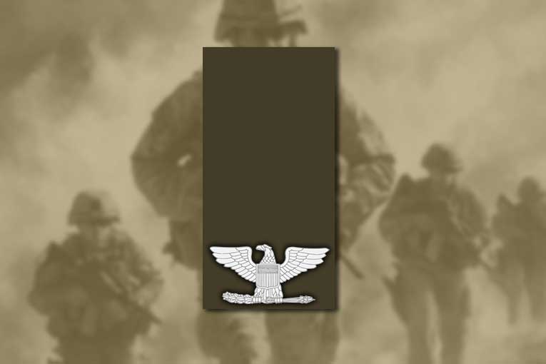 us marine corps ranks colonel